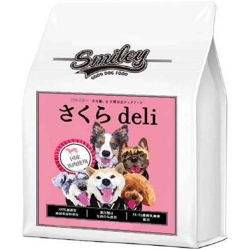 スマイリー　チキン deli ドッグフード 5kg Smiley チキンdeli 5kg（500g×10）｜ClubZiggit