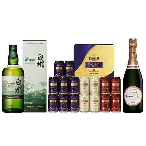 サントリーウイスキー白州Story of the Distillery2024入り(ビールギフト/LPラキュベ)(1セット)