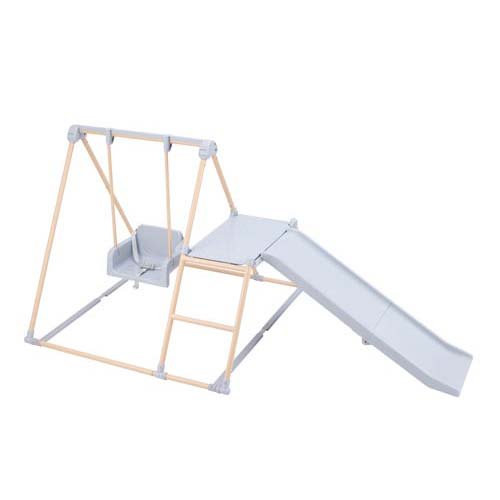 最終価格☆ おりたたみ　わんぱくスライダージム ブランコ付きDX Amazon.co.jp: ヤトミ おりたたみわんぱくスライダージム
