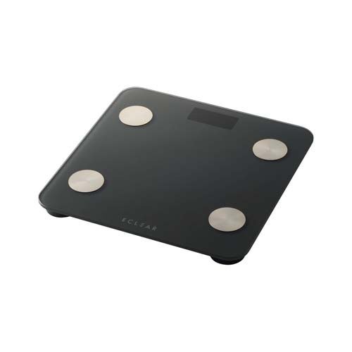 体重計 体組成計 ヘルスメーター Bluetooth スマホ連動 ブラック HCS-BTFS01BK エレコム 1個（直送品）