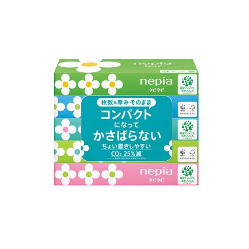 王子ネピア ネピア ネピネピ ティシュ 5コパック
