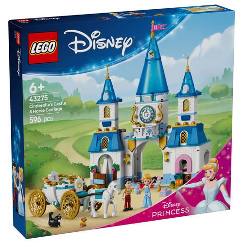 レゴ(LEGO) ディズニープリンセス シンデレラのおしろと馬車 43275(1個)