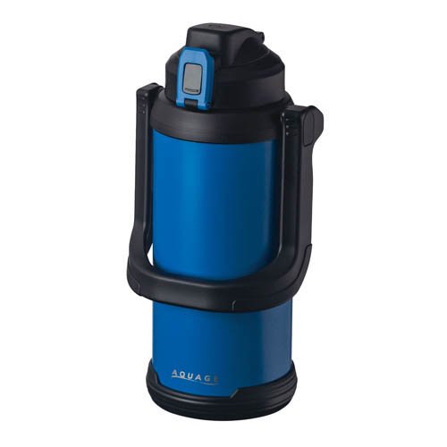 スポーツジャグ 2.5L 保冷 ワンタッチ 直飲み ブルー ADJB-2500BL(1個)