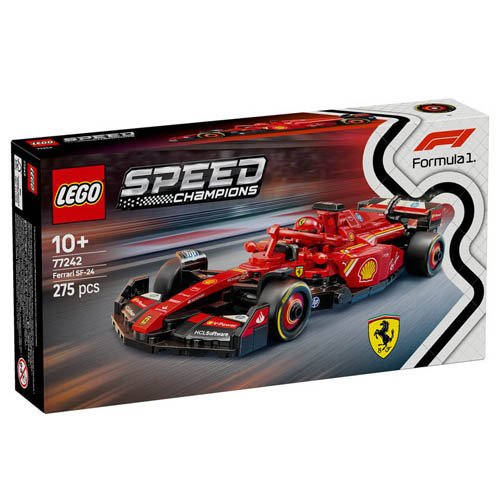 レゴ(LEGO) スピードチャンピオン フェラーリ SF-24 F1 レースカー 77242(1個)