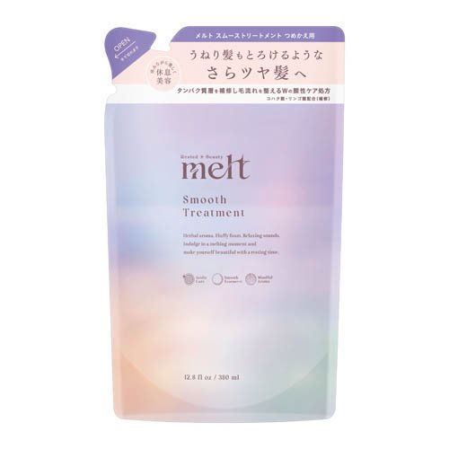 花王 メルト　モイスト　シャンプー トリートメント✖︎3パックづつ　詰め替え 楽天市場】花王 メルト モイストシャンプー つめかえ用(380ml