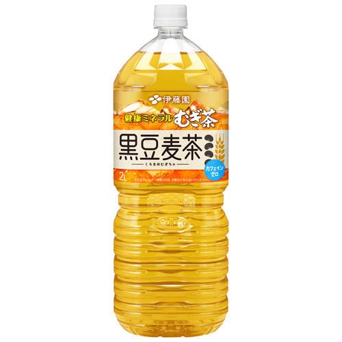 伊藤園 健康ミネラルむぎ茶 黒豆麦茶(2L×6本入)