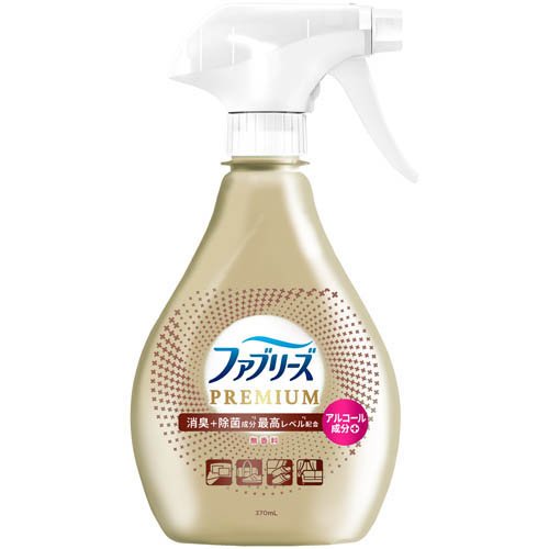 ファブリーズ PREMIUM アルコール成分＋ 無香料 本体 370ml