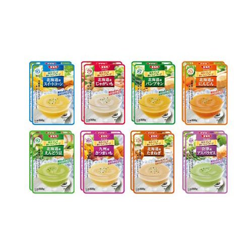 SSK 冷たいスープ8種セット(160g×16袋)