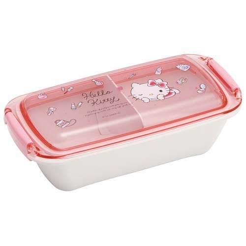 パッキンが洗いやすいお弁当箱 530ml ハローキティ コスメ PTLB6B(1個)