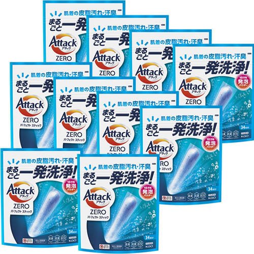 【専用】【特別価格】アタックＺＥＲＯパーフェクトスティックス５１本入り6袋 楽天市場】花王 アタックZERO パーフェクトスティック 51本入り