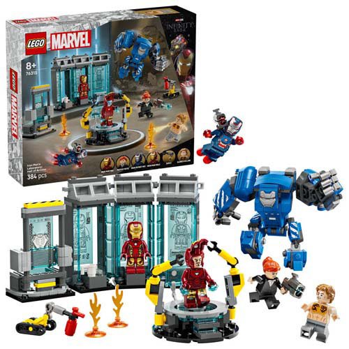 LEGO アイアンマン・ラボ ホール・オブ・アーマー 76315
