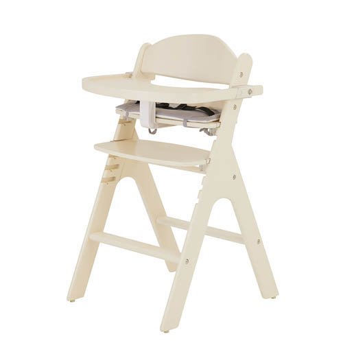 木製ハイチェア スワルン クッション付 プチバニラ(1脚)