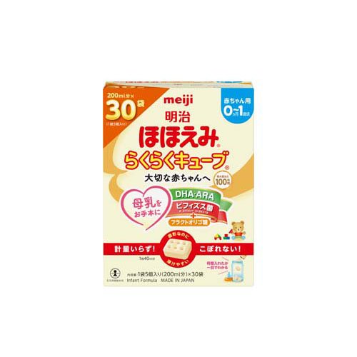 楽天市場】明治 明治 ほほえみ らくらくキューブ(27g×60袋入) | 価格