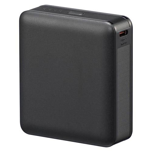 モバイルバッテリー PD20W 10000mAh ブラック スマホ  iPhone イヤホンなど対応 外出時　充電