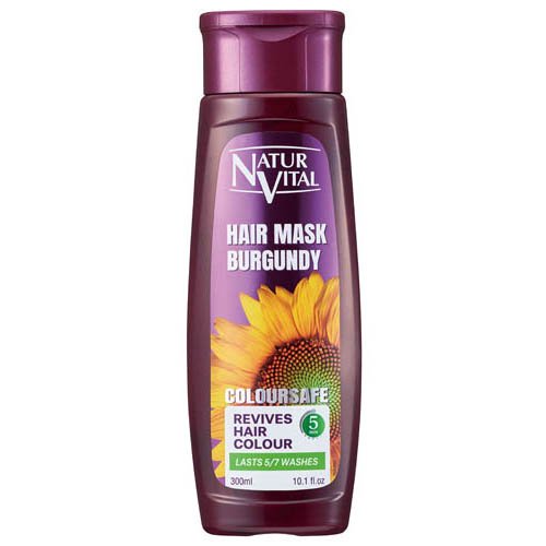 ナチュールバイタル カラーセーフヘアマスク S ワインレッド(300ml)
