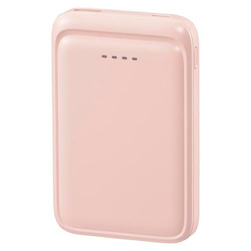 モバイルバッテリー 5000mAh シュガーピンク(1個)