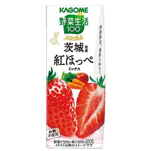楽天市場】カゴメ 野菜生活100 福島あかつき桃ミックス(195ml×24本入