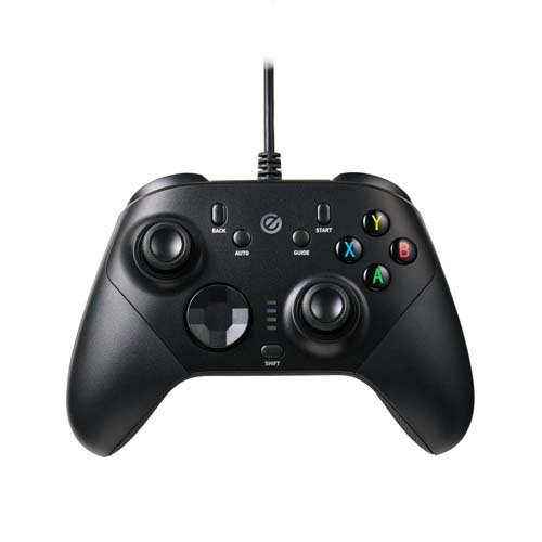 ELECOM ホールエフェクト/背面ボタン搭載有線アドバンスドゲームパッド JC-GP60XVBK