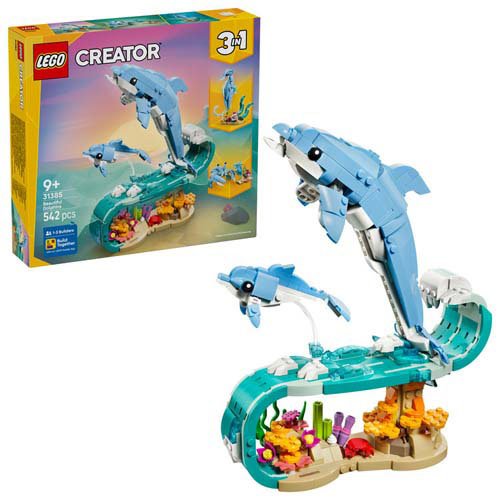 キラキライルカの波ダンス 31385 新品レゴ クリエイター   LEGO　知育玩具