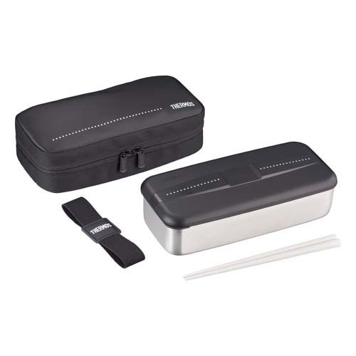 サーモス フレッシュランチボックス 700ml ドットブラック DSD-705W D-BK(1セット)