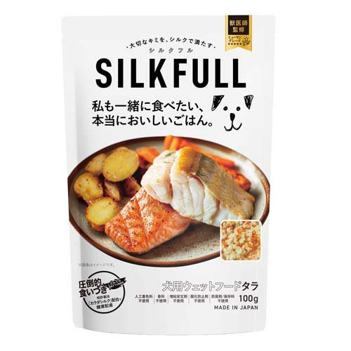 SILKFULL 犬用ウェットフード タラ(100g)