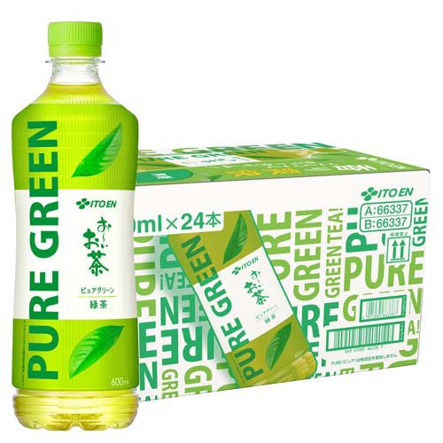 伊藤園 おーいお茶 ピュアグリーン 緑茶 ペットボトル(600ml×24本入)