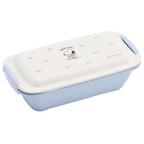 パッキンが洗いやすいお弁当箱 530ml スヌーピー ブルーリボン PTLB6B(1個)
