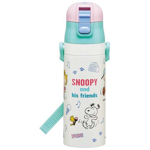 水筒 ステンレス保冷ボトル 470ml スヌーピー フレンズ SDC4(1個)