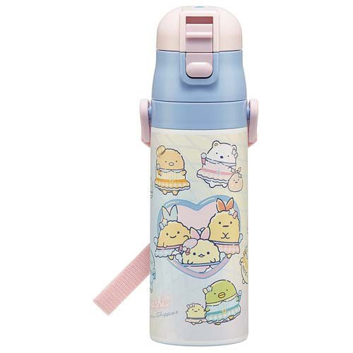 水筒 ステンレス保冷ボトル 470ml すみっコぐらし しっぽず SDC4(1個)