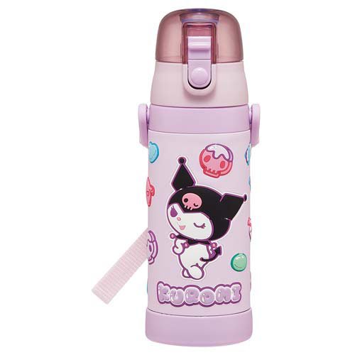 3Dデザイン ステンレス保冷ボトル 480ml サンリオ クロミ マシュグミ SDPV5(1個)