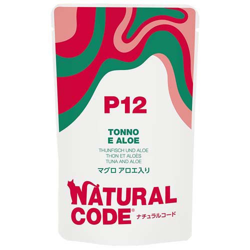 NaturalCode NCP12 マグロ アロエ入りパウチタイプ(70g)