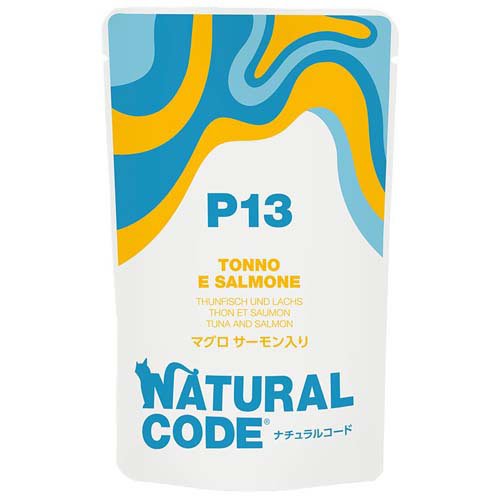 NaturalCode NCP13 マグロ サーモン入りパウチタイプ(70g)