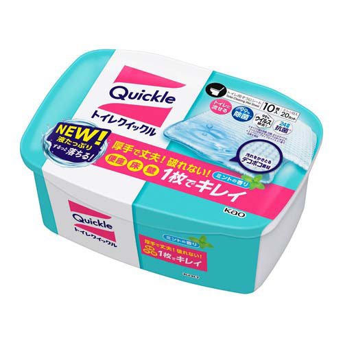 花王 トイレクイックル トイレクイックル 容器入 10枚