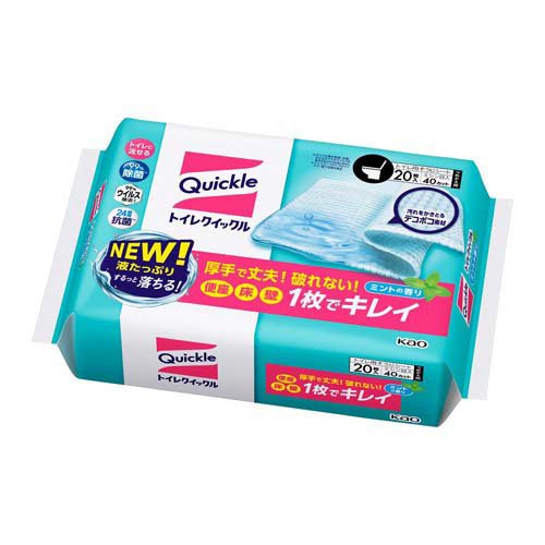 花王 トイレクイックル トイレクイックル つめかえ用 ジャンボパック 20枚