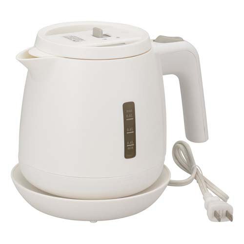 電気ケトル0.8L白COK-WS100D-W(1個)