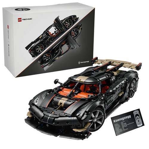 LEGO Koenigsegg Sadair s Spear メガカー 42232