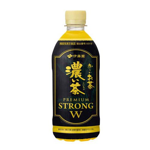 伊藤園 おーいお茶 濃い茶 プレミアムストロング ペットボトル(470ml×24本入)