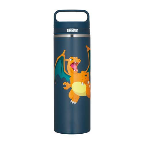 サーモス 真空断熱ケータイマグ 保冷 保温 水筒 800ml ハンドル付 スクリューボトル ステンレス ポケモンコラボ 持ちやすい 洗いやすい 丸洗いOK