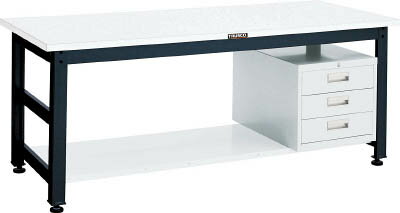 トラスコ中山/TRUSCO RAE型作業台 1500×750×H740 RAE1500(2385571) JAN：4989999649888 トラスコ中山&frasl;TRUSCO RAE型作業台 1500×750×H740 W色 RAE1500W