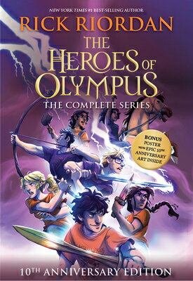 Heroes of Olympus Paperback Boxed Set, The-10th Anniversary Edition [With Poster] Anniversary/DISNEY HYPERION/Rick Riordan