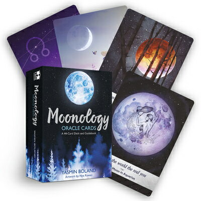 Moonology Oracle Cards: A 44-Card Moon Astrology Oracle Deck and Guidebook/HAY HOUSE/Yasmin Boland