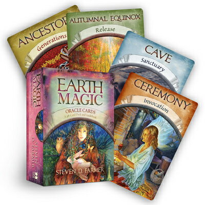 Earth Magic Oracle Cards: A 48-Card Deck and Guidebook/HAY HOUSE/Steven D. Farmer
