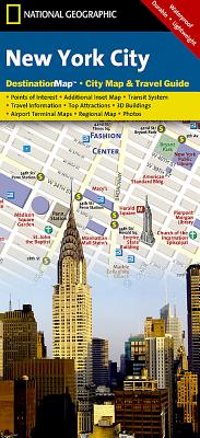 NEW YORK CITY/RAND MCNALLY & COMPANY/NATIONAL GEOGRAPHIC MAPS