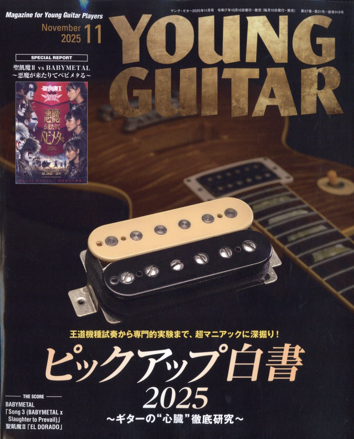YOUNG GUITAR (ヤング・ギター) 2025年 11月号 [雑誌]/シンコーミュージック・エンタテイメント