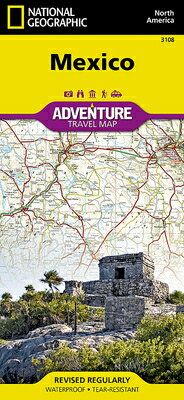 Mexico Map/NATL GEOGRAPHIC MAPS/National Geographic Maps - Adventure