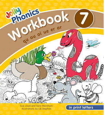 楽天市場】Jolly Phonics Workbook 7: In Print Letters (American