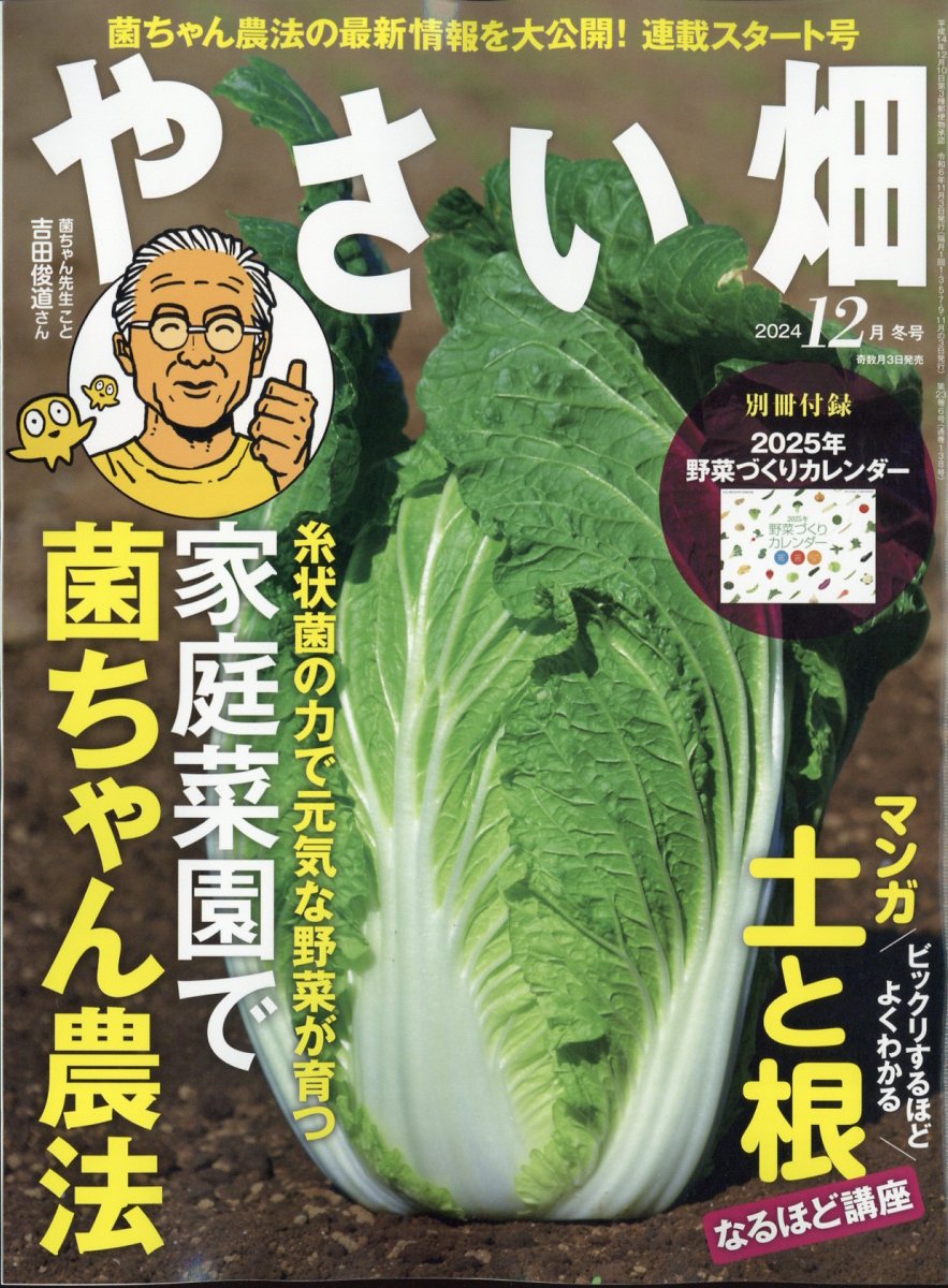 やさい畑 2024年 12月号 [雑誌]/家の光協会