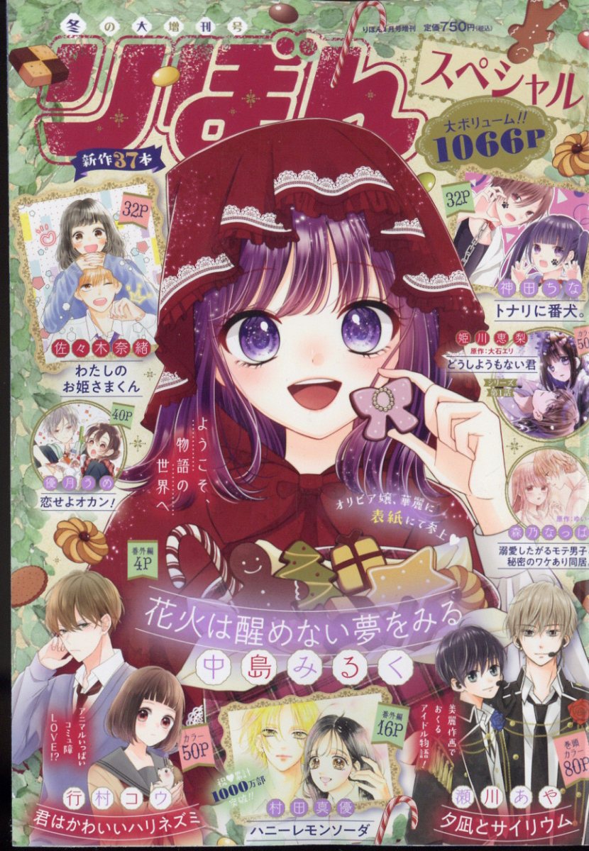 2023年りぼん 少女漫画雑誌 まとめ売り 12冊セット りぼん 2023年 12