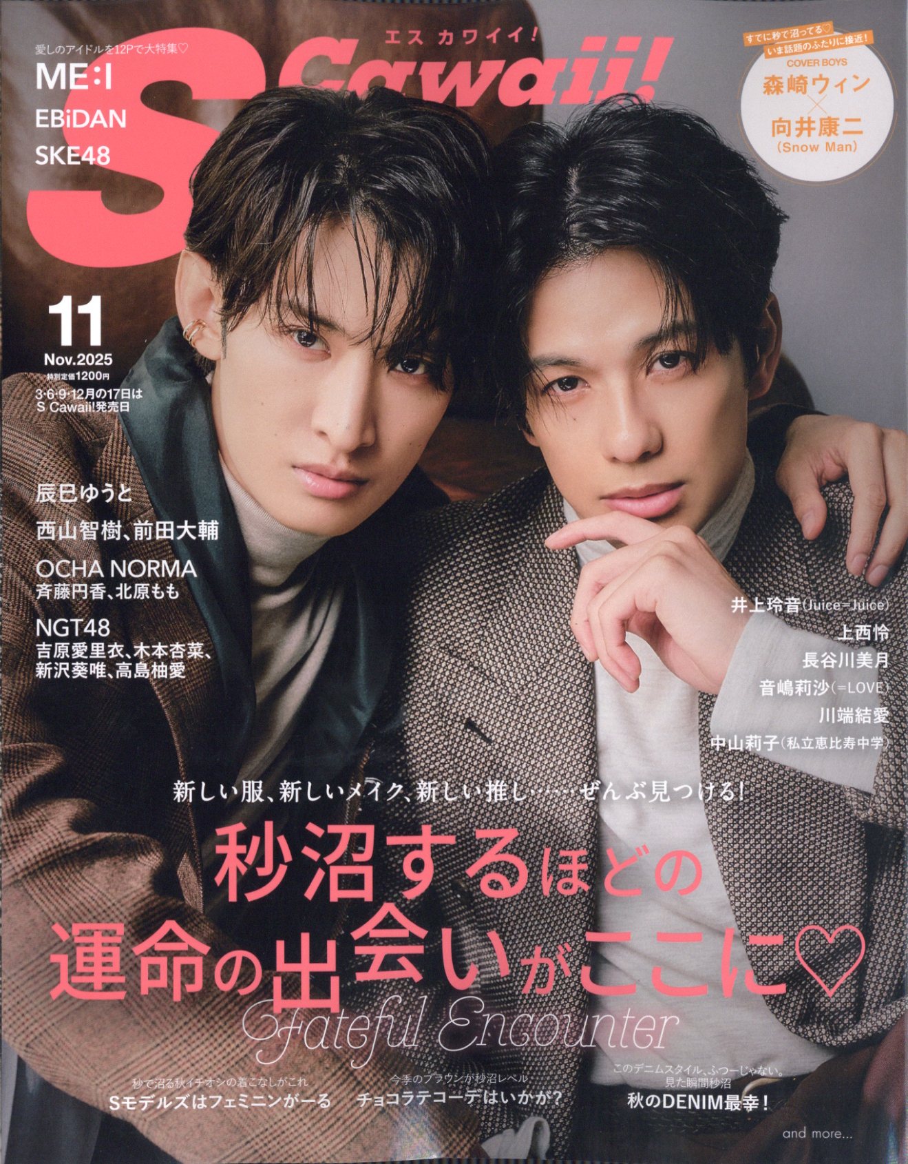 Scawaii! (エス カワイイ) 2025年 11月号 [雑誌]/主婦の友社