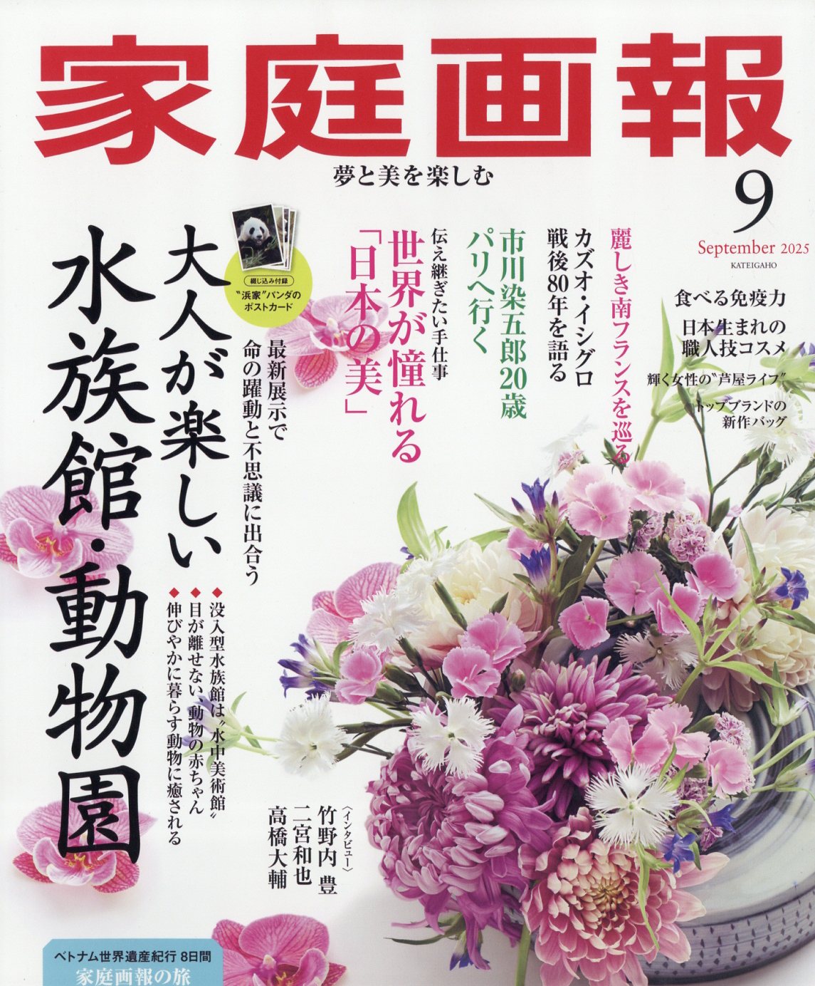 家庭画報 2025年 09月号 [雑誌]/世界文化社